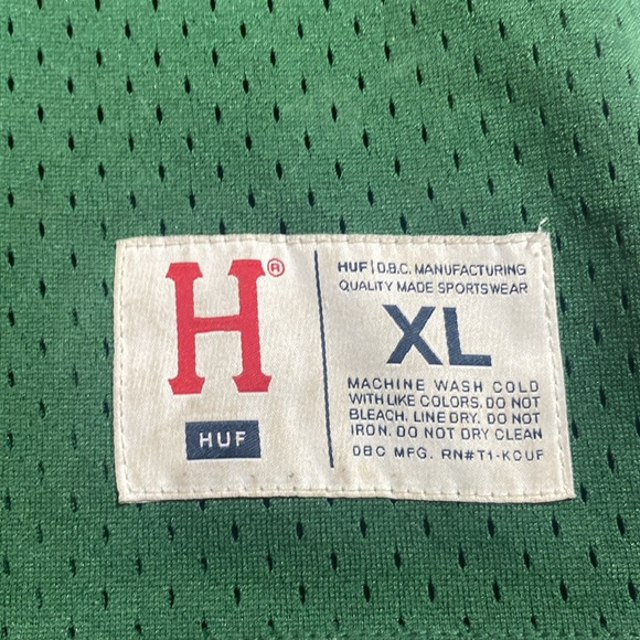 20 Year Anniversary HUF Basketball Jersey - Picture 4 of 11